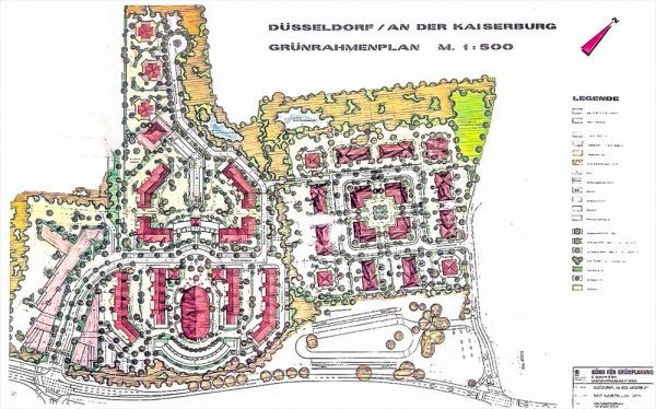 Grünrahmenplan / An der Kaiserburg